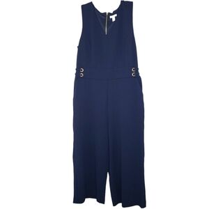 Elegant Cropped Wide Leg Jumpsuit